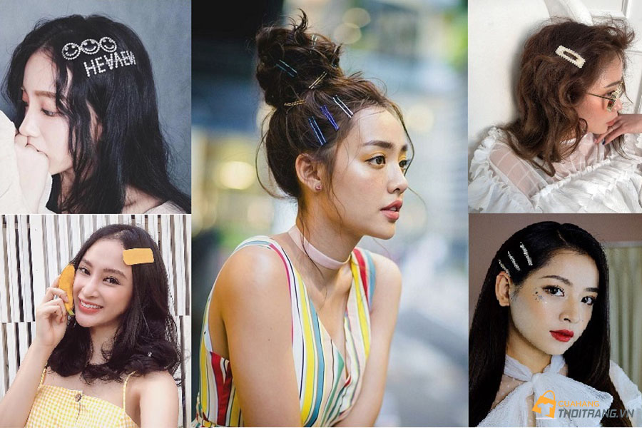 Kẹp tóc mái: Phụ kiện thời trang hack tuổi khiến phái nữ chao đảo